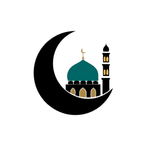 —Pngtree—beautiful mosque design with crescent_21439456